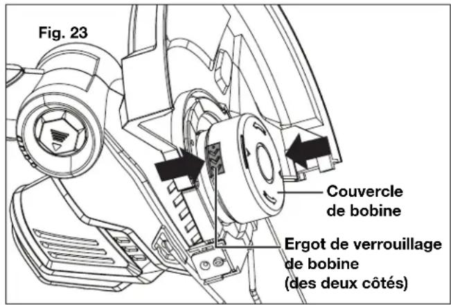 Sun Joe 24VST14BCT - Remplacement de bobine et décoinkage ou démélage du fil - 1