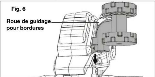 Sun Joe 24VST14BCT - Pose de la roue de guidage pour cordures - 1