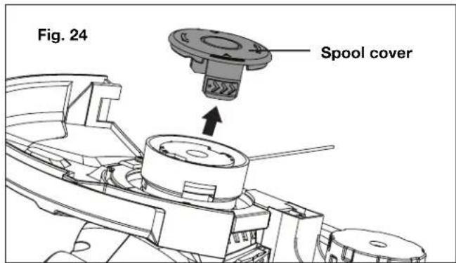 Sun Joe 24VST14BCT - Replacing the Spool + Clearing Jams and Tangled Lines - 2