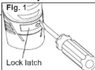 MILWAUKEE M12 223921 - Inserting/Removing the Battery - 1