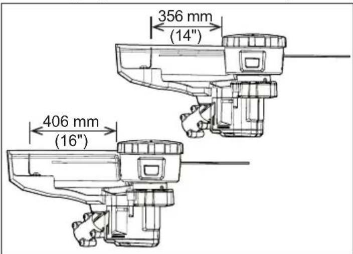 MILWAUKEE M18 282821 - Réglage du diamètre de coupe - 1