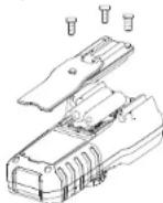 MILWAUKEE RMS 221720NST - Loading/Changing the Batteries - 1