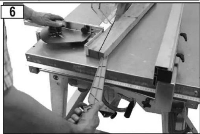 ATIKA BTH 500 - Folding out the table extension - 5