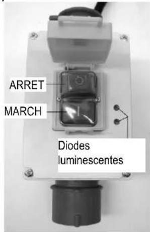 ARRET MARCH Diodes luminescentes