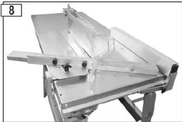 Lescha CPFL 500 - Using the movable cross stop - 1