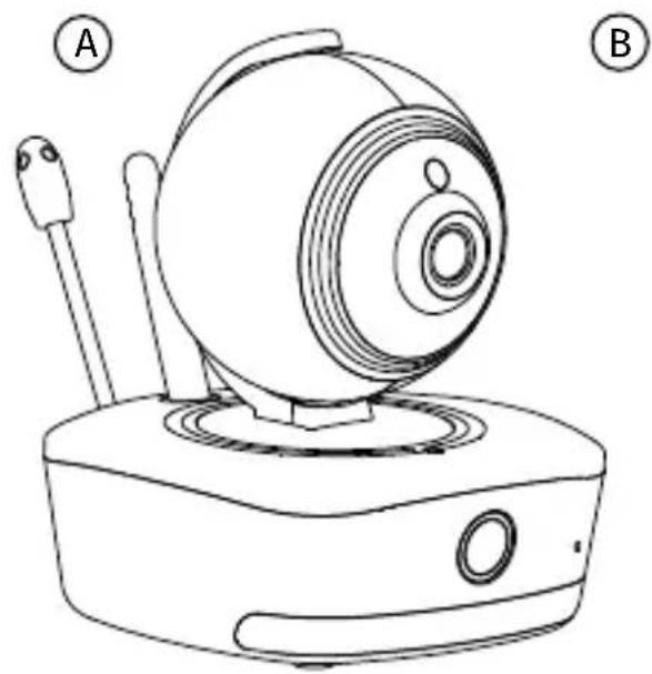 Reer IP BabyCam Move 80310 - Zakres dostawy - 1
