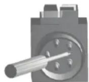 ATIKA BTU 450 - Rotating direction of the saw blade - 2