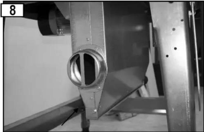 ATIKA BTU 450 - Raccordement d'un dispositif d'aspiration de copeaux - 1