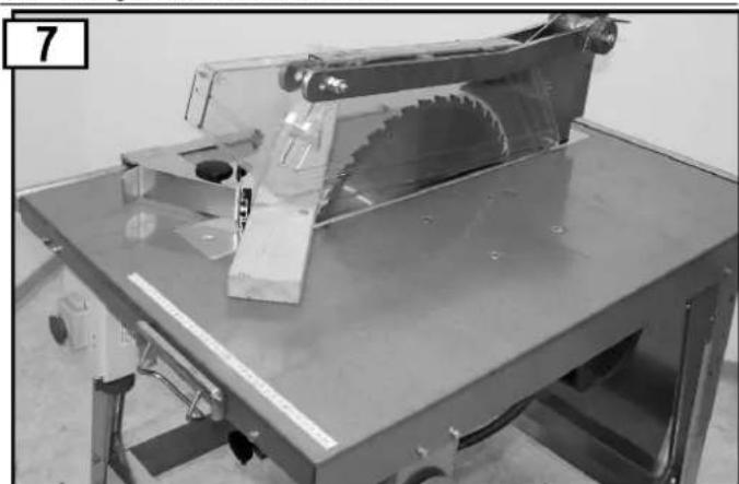 ATIKA BTU 450 - Applicazione della prolonga del banco - 7