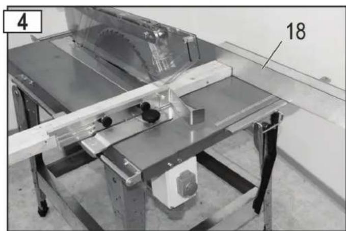 ATIKA BTU 450 - Paralelny doraz akodoraz pre prieene rezy - 1