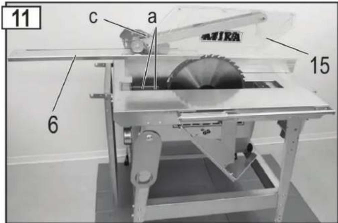 ATIKA BTU 450 - Verbrennungsgefahr! Kurz nach dem Sagen ist das Sägeblatt noch heißt. - 1