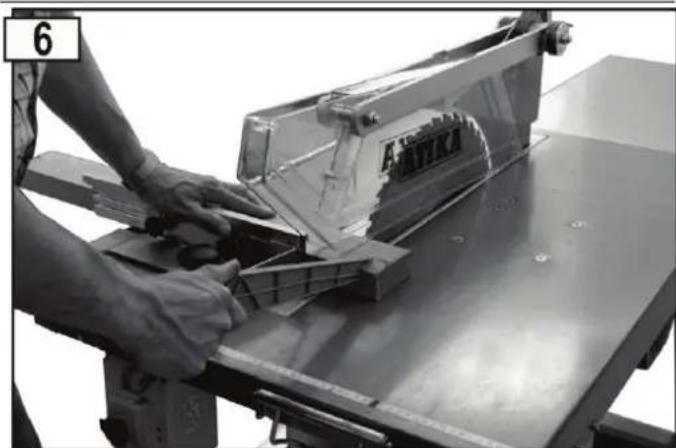 ATIKA BTU 450 - Tafelverlenging uitschuiven - 6