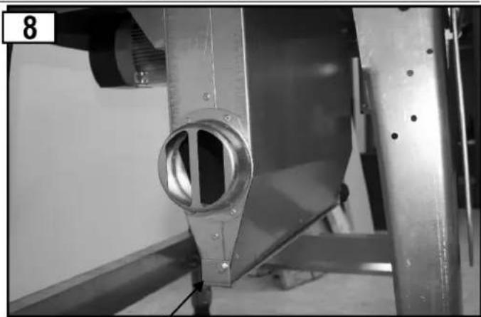 ATIKA BTU 450 - Aansluiting van een spanenafzugvoorzieening - 1