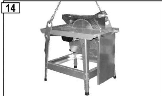 ATIKA BTU 450 - Pred kazdou prepravou pily - 1