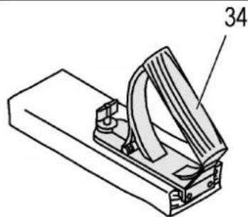 ATIKA BTU 450 - Impugnatura per spintore in legno - 1