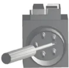 ATIKA BTU 450 - Drehrichtung des Sägeblattes - 2