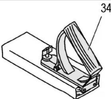 ATIKA BTU 450 - Mâner pentru impingătorul din lemn - 1