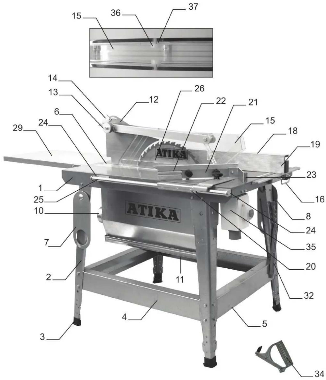 ATIKA BTU 450 - Garancia - 1