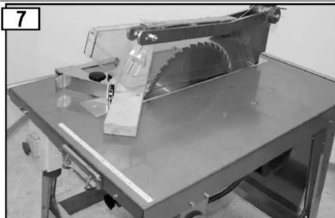ATIKA BTU 450 - Using the movable cross stop - 1
