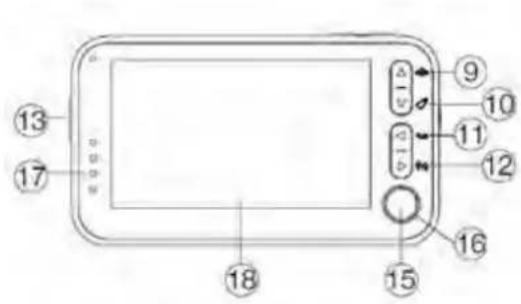Reer BabyCam L 80430 - Display (ouder-unit/ontvanger) - 1