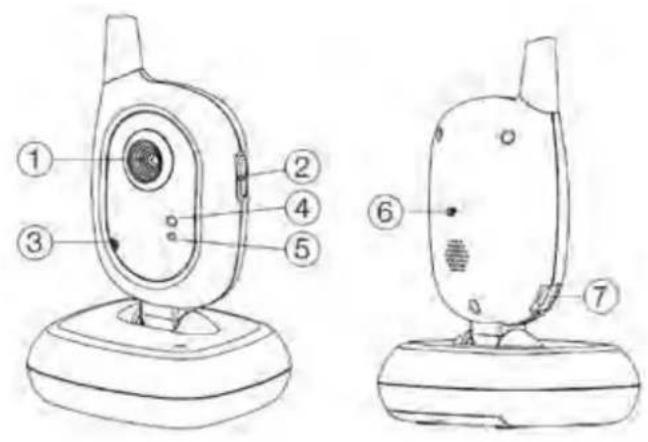 Reer BabyCam L 80430 - Camera (baby-unit/zender) - 1