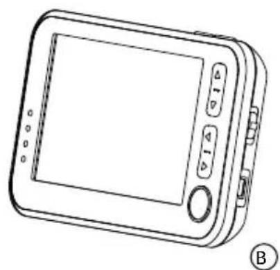 Reer BabyCam XL 80440 - Lieferumfang Set 80440 (Kamera/Display) - 2