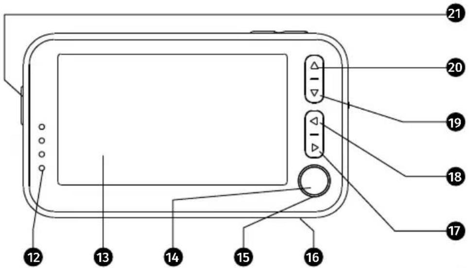Reer BabyCam XL 80440 - Ekran (modulrodzica / odbiornik) - 1