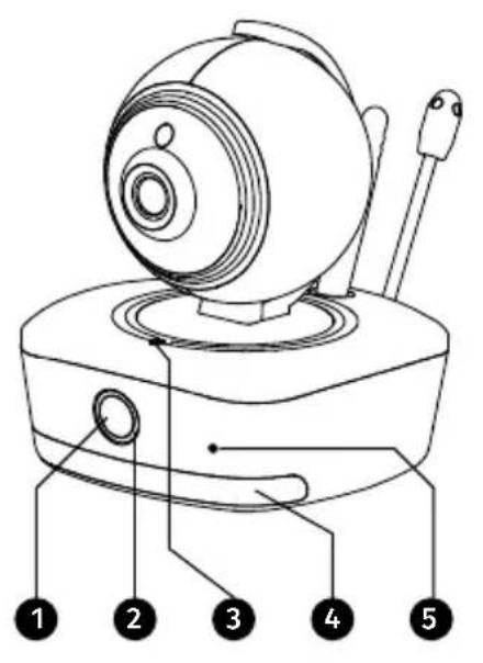 Reer BabyCam XL 80440 - Camera (baby-unit/zender) - 1