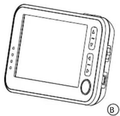 Reer BabyCam XL 80440 - Rozsah dodávky sady 80440 (kamera/displej) - 2