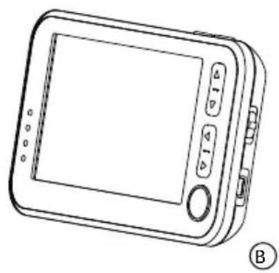 Reer BabyCam XL 80440 - Levering set 80440 (camera/display) - 3
