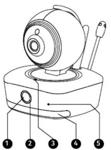 Reer BabyCam XL 80440 - Kamera (moduł danecka / nadajnik) - 1