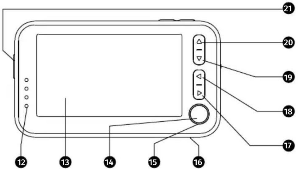Reer BabyCam XL 80440 - Display (Unità genitore/Ricevitore) - 1