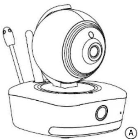 Reer BabyCam XL 80440 - Livraison kit 80440 (caméra / écran) - 1