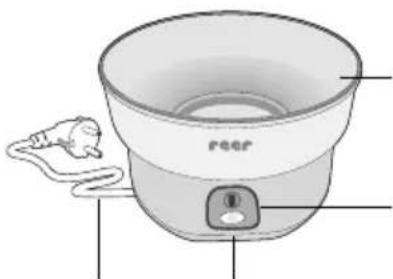Reer VapoMax 36010 - Contenu de la livraison et description de l'appareil - 2