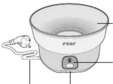 Reer VapoMax 36010 - Dotazione e descrizione dell'apparecchio - 2