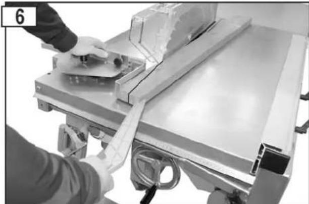 Lescha CPHL 500 - Cutting wedges using the wedge cutting stop - 1