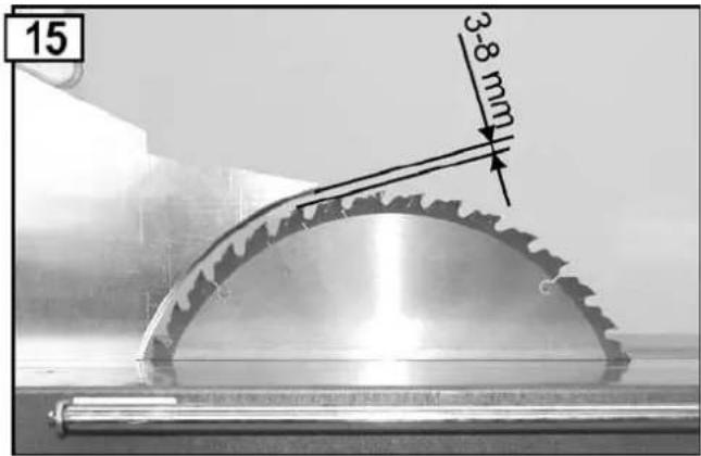Lescha CPHL 500 - Spaltkeileinstellungen - 1