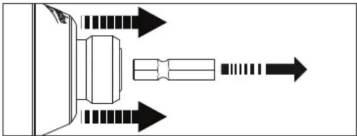 MILWAUKEE M18 Fuel OneKey 285722CT - Cómo Colocar y Desmontar Accesorios Destornillador Hexagonal de Impacto de 6 mm (1/4") - 1