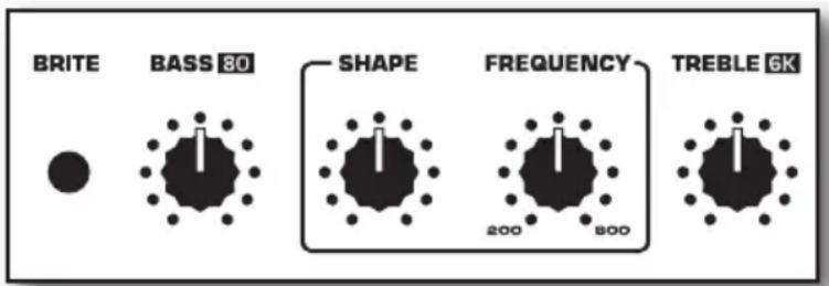 Hartke TX600 - About Equalization - 1