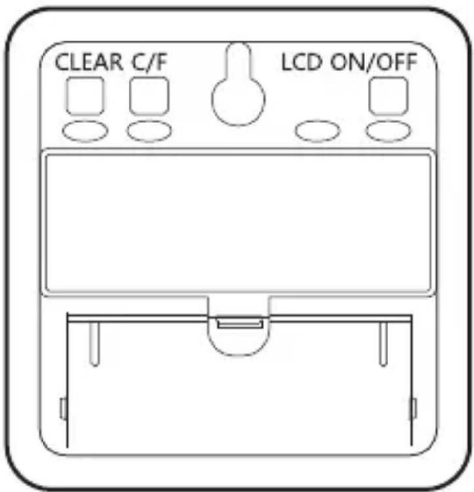 CLEAR C/F LCD ON/OFF