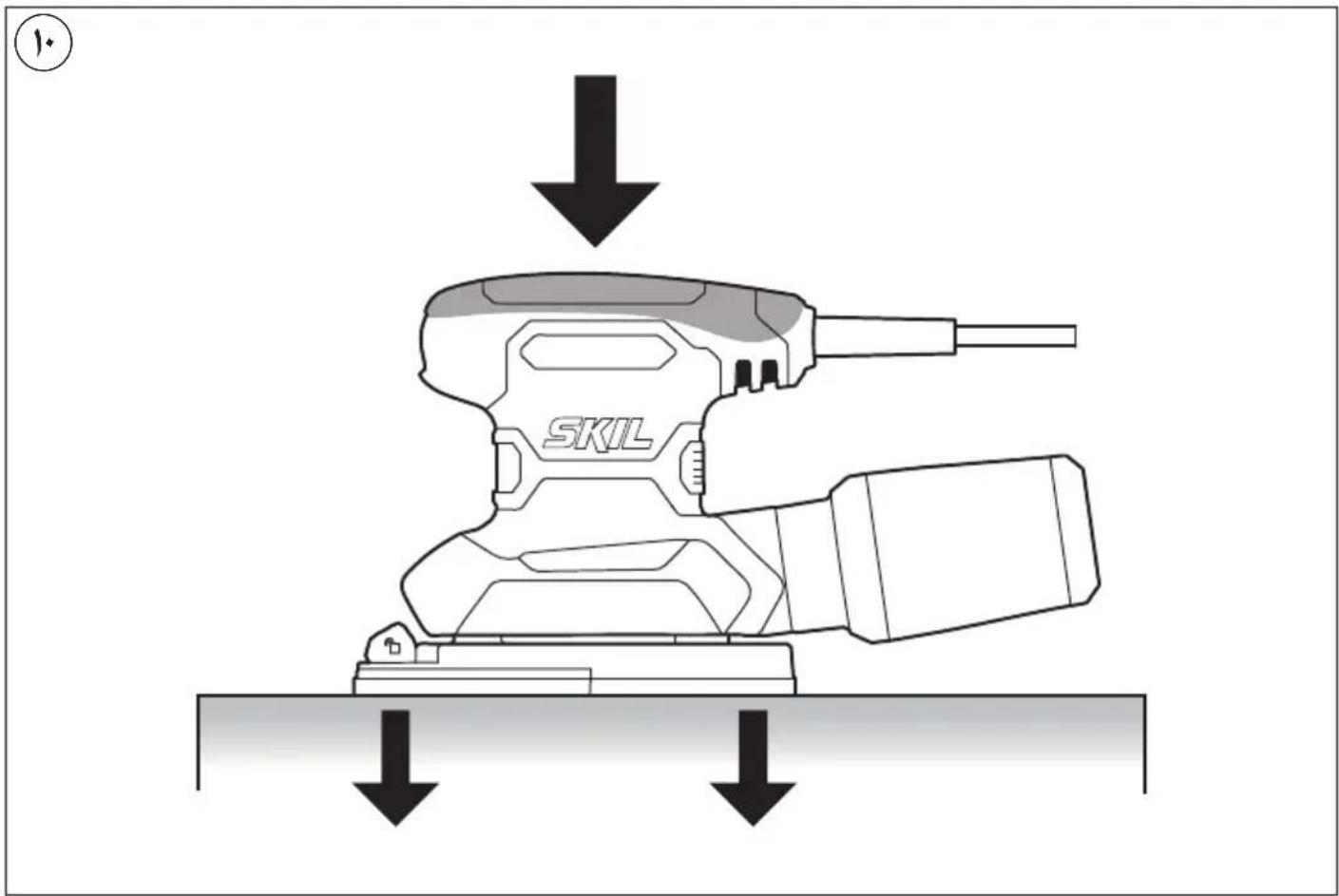 SKIL 7261 AA - PRIETAISO ELEMENTAI② - 4