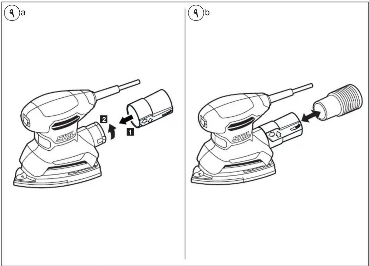 SKIL 7261 AA - PRIETAISO ELEMENTAI② - 7
