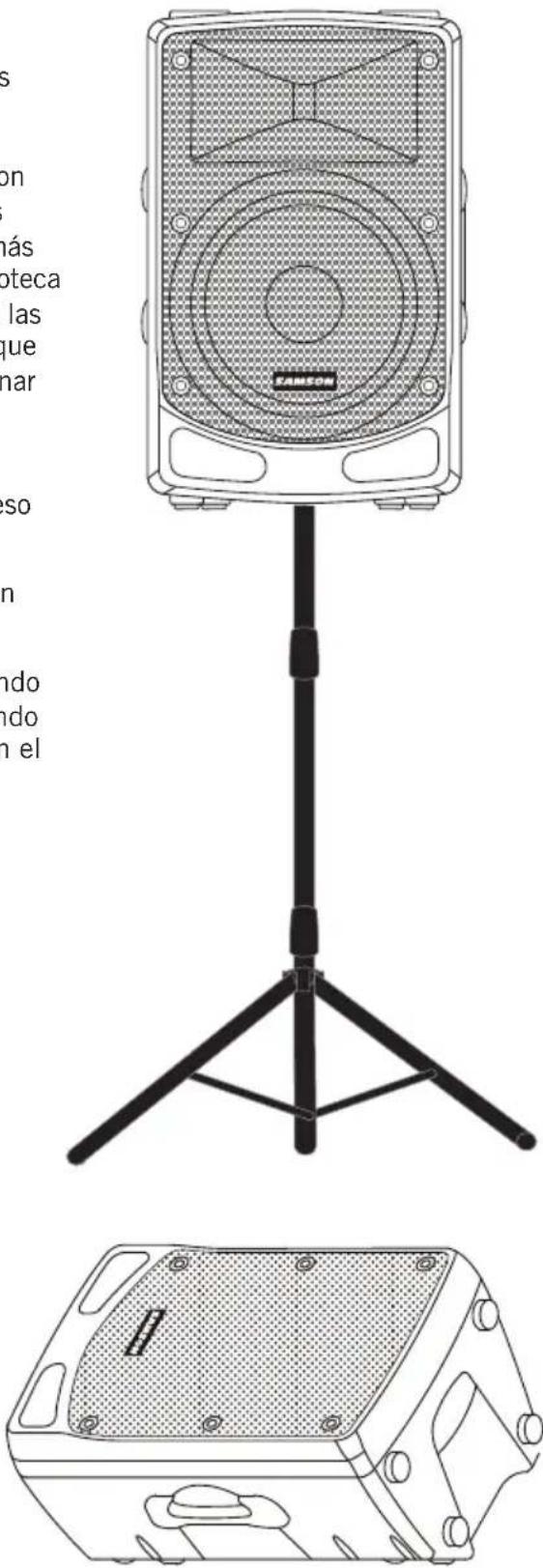 SAMSON RL115A - Colocación de los altavoces - 1