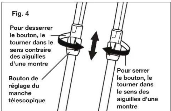 Martha Stewart MTSSBLD1 - Réglage du manche télescopique - 1