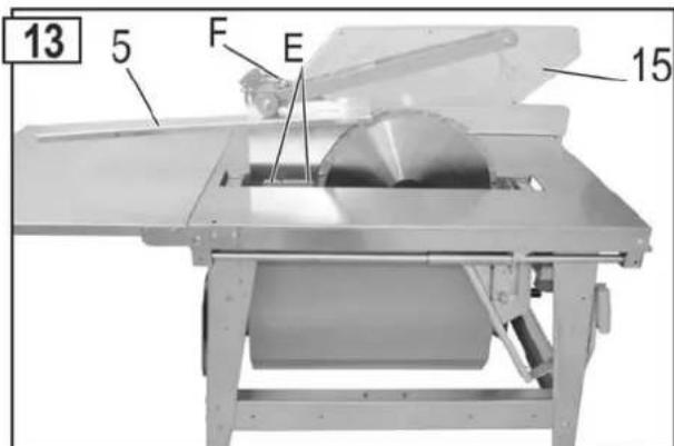 Lescha CPHL 450 - Remplacement de la lame - 2