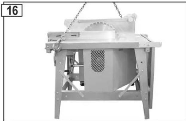 Lescha CPHL 450 - Spaltkeileinstellungen - 2
