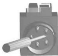 Lescha CPHL 450 - Rotating direction of the saw blade - 1
