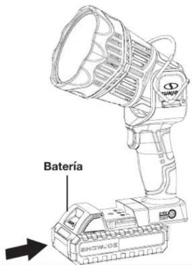 Sun Joe 24V1500FLLTE - Encendido del faro - 1