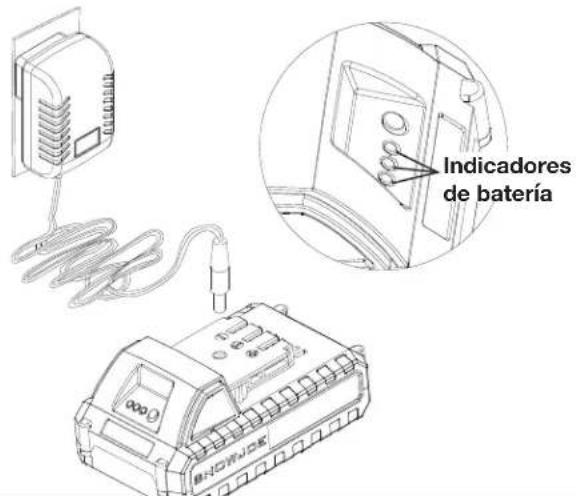 Sun Joe 24V1500FLLTE - Carga de la batería - 2