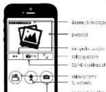 Reer IP BabyCam 80300 - Fonctions d'appli - 1